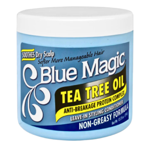 Blue Magic Tea Tree Oil Leave In Style Conditioner for Dry Scalp