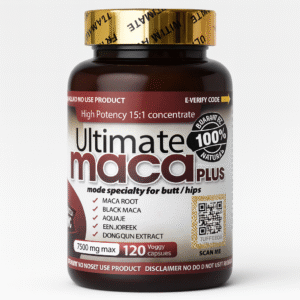Original Ultimate Maca - Curves, Hips & Butt ألتيميت ماكا بلس – مكمل عشبي طبيعي لتكبير الأرداف والورك